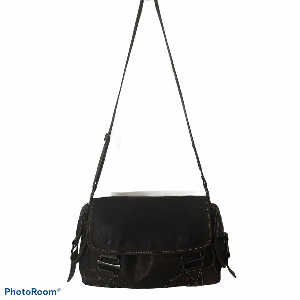 Lisa Coll Vintage Brown Leather Handbag